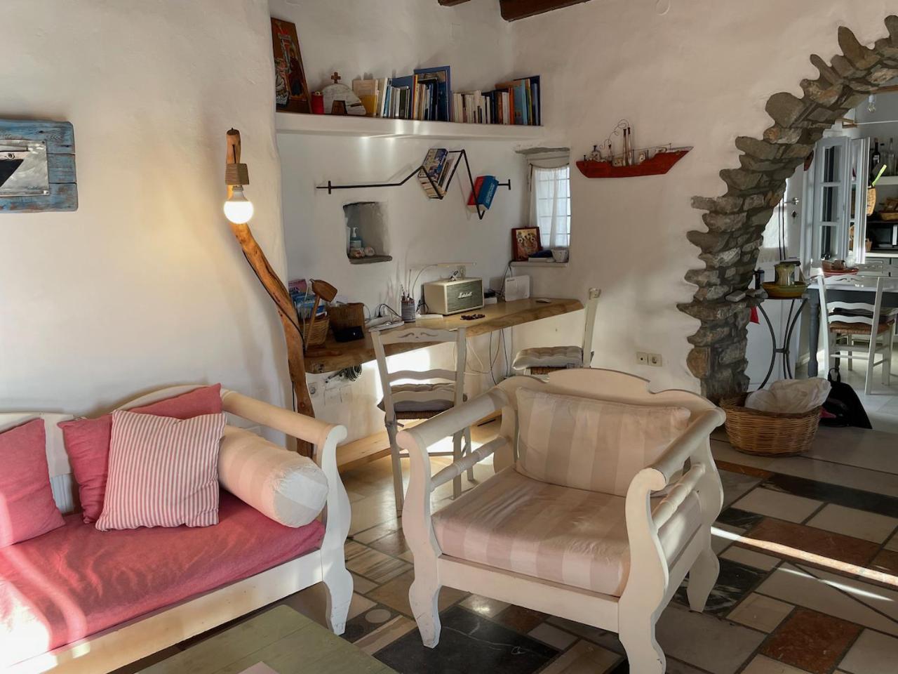 Villa Zeus - Parikia - Paros - Grece Krotiri Bagian luar foto